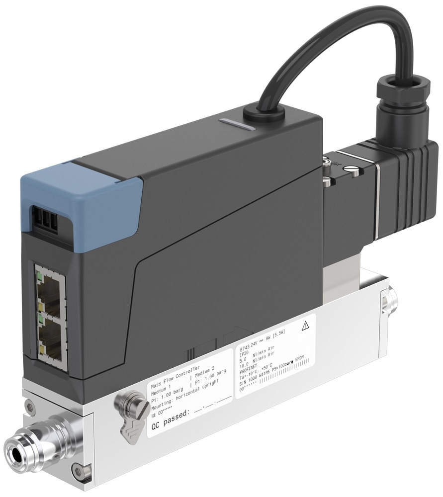 Bürkert Type 8743 controlador de vazão mássica para gases